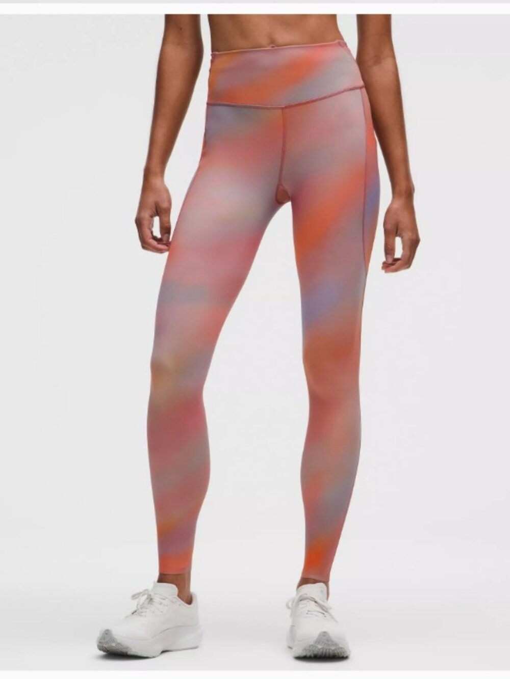 Lululemon Fast and Free High-Rise Tight 28" 5 Pocket Chroma Drift Multi 10 - Picture 1 of 12